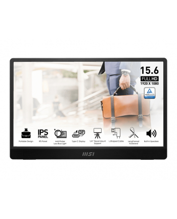 Msi 16 Pro Mp161De E2 - Lcd - Full Hd (1080P) - 16 - 4 Ms - (9S63PB70H021) nr 1