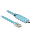 DELOCK ADAPTER USB  DELOCK ADAPTER USB2.0/C ST > SERIELL RS232 RJ45 ST 3.0M BLAU  (63914) - nr 18