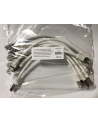 Equip Patch Cat6A 10x/Box S/FTP 2xRJ45 0.25m biały LSZH (645613) - nr 3