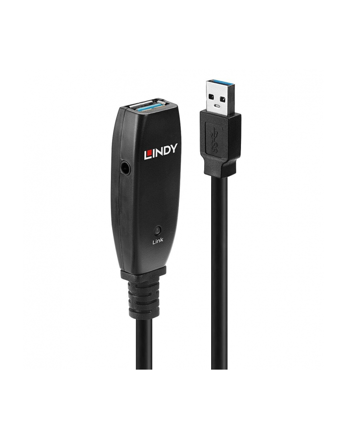 Lindy  USB-A - USB-A Czarny (43353) główny