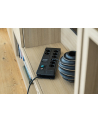 Brennenstuhl Premium-Line listwa zasilająca z 8 gniazdami, z ochroną przed przepięciem (kabel 3 m, z przełącznikiem, wyprodukowano w Niemczech), czarn - nr 4
