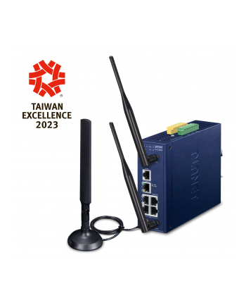 Planet Industrial 5 Port Ge Lorawan Wlan Gateway Lcg 300W Eu Kontroler (Lcg300Weu) nr 1