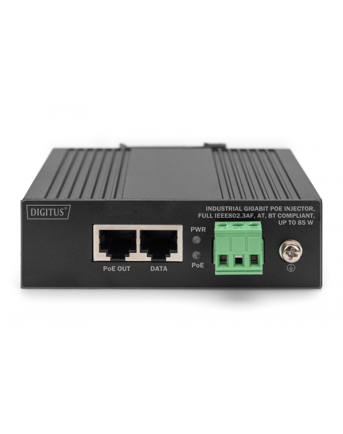 Digitus Industrial Gigabit PoE Injector FullIEEE802.3af at bt Compliant up to 85 W (DN651141) główny