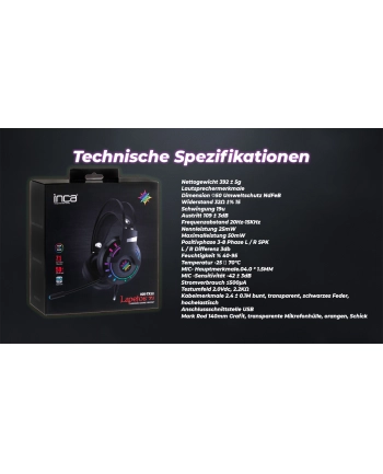 Inca IGK-TX12 Czarne