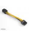 ADAPTER 6pin PCIe na 8pin ATX12V AK-CB051 - nr 2