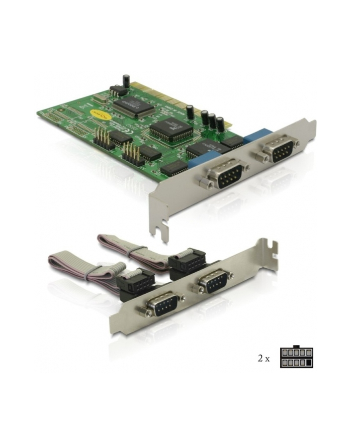 KARTA PCI SERIAL PORT (COM,RS-232)X4 główny