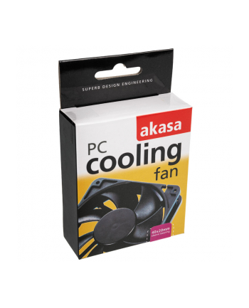 WENTYLATOR Black AK-4020MS retail 40x20mm