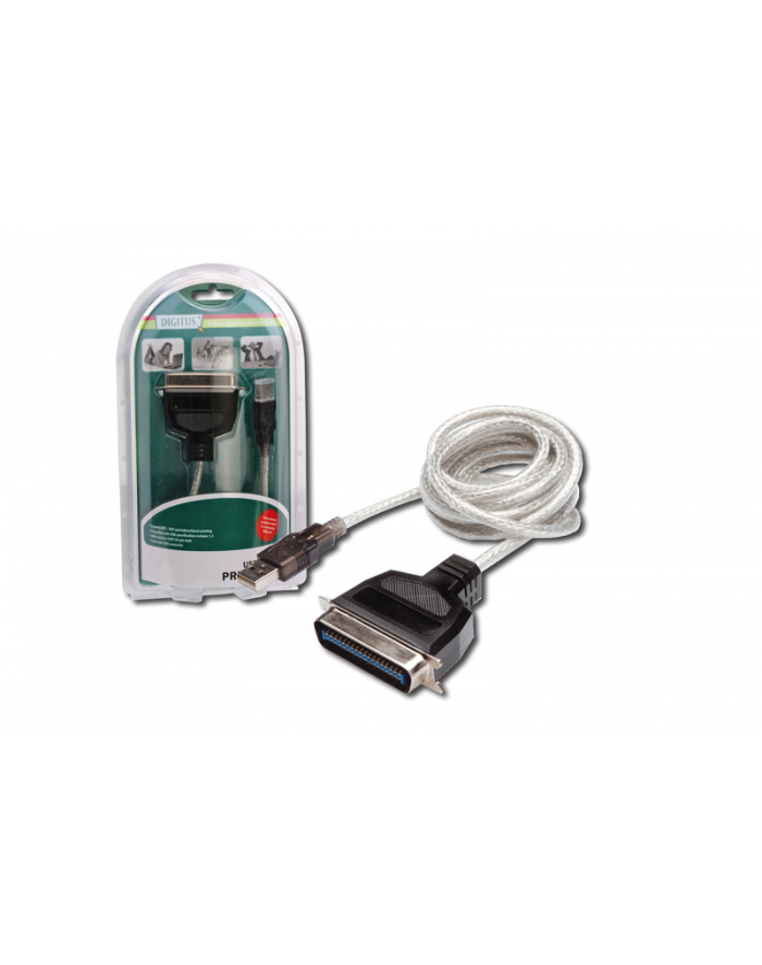 Kabel drukarkowy USB/Centronics CENT36 M, 1,8m główny