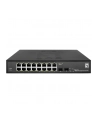 Levelone Ges 2118 Łącza Sieciowe Zarządzany L2 Gigabit Ethernet (10 100 1000) Czarny (GES2118) - nr 5