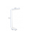 Maul Lampa stojąca LED 8257402 srebrny, biały 1 szt. MAULJET - nr 1