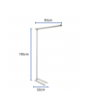 Maul Lampa stojąca LED 8257495 srebrny 1 szt. MAULJET - nr 1