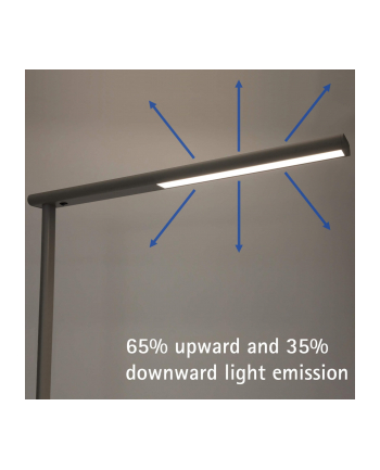 Maul Lampa stojąca LED 8257495 srebrny 1 szt. MAULJET