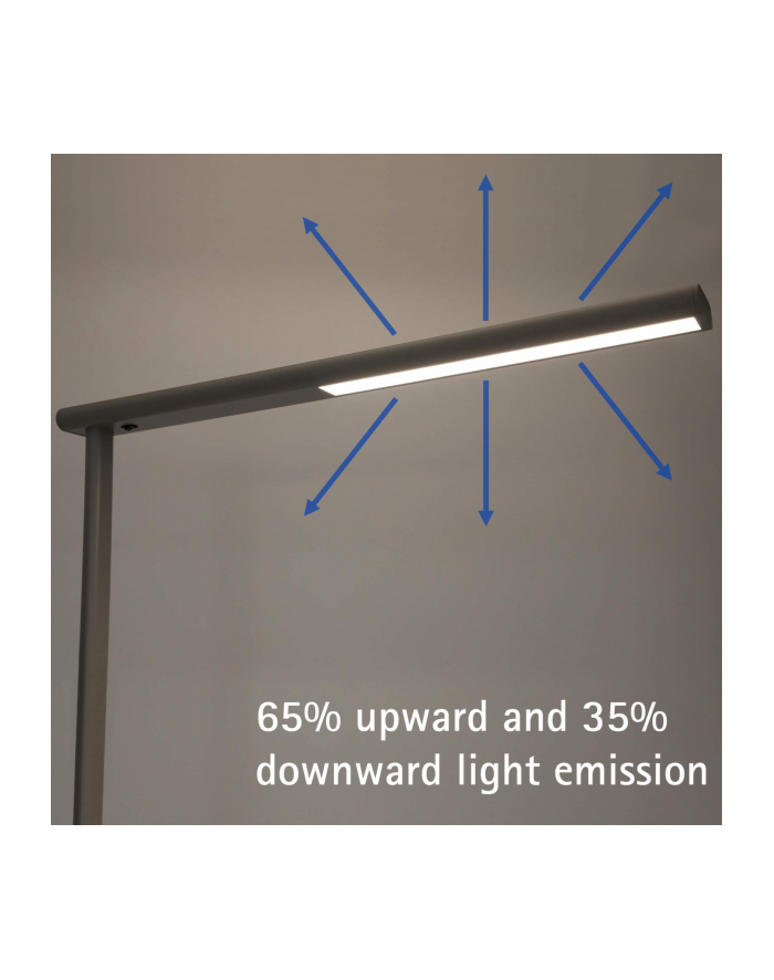 Maul Lampa stojąca LED 8257495 srebrny 1 szt. MAULJET główny