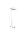 Maul Lampa stojąca LED 8258402 srebrny, biały 1 szt. MAULJAVAL - nr 1