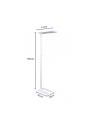 Maul Lampa stojąca LED 8258602 80 W biel neutralna 50 lm (MAULJUVIS) - nr 4
