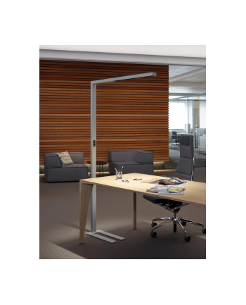Maul Lampa stojąca LED z czujnikiem ruchu 8259295 srebrny 1 szt. MAULSIRIUS