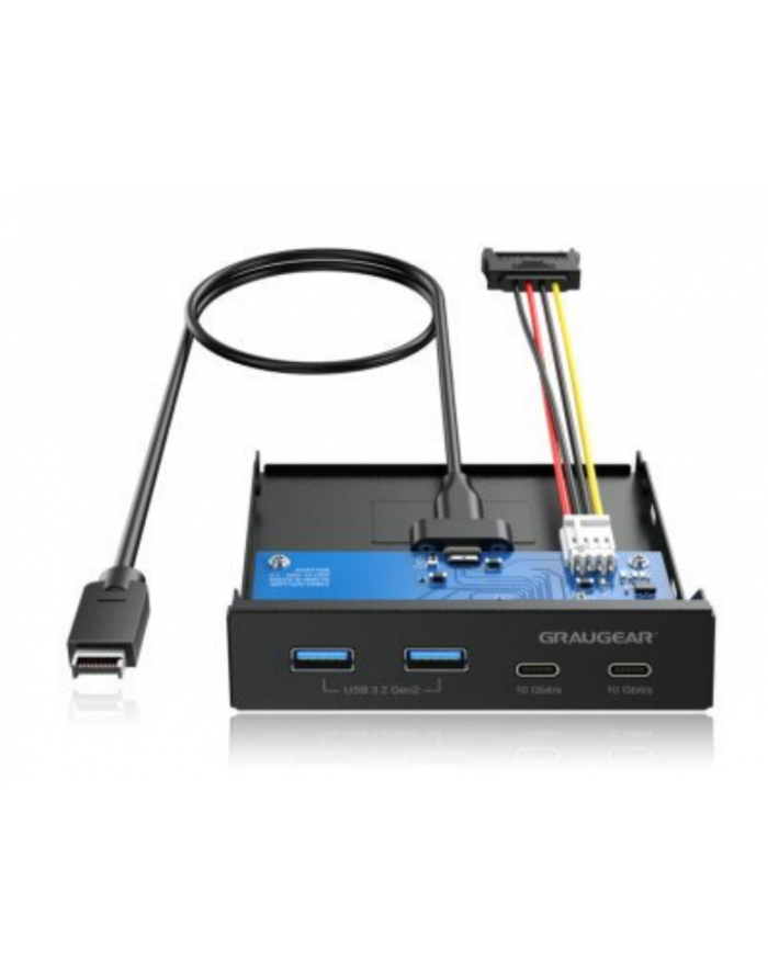 Graugear USB-HUB Multi Front Panel, 3.2 Gen2 Type-C retail (GMP02) główny