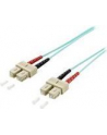 Equip Equip LWL Patchkabel SC->SC 30.00m Multimode Duplex OM3 turq (255333) - nr 5