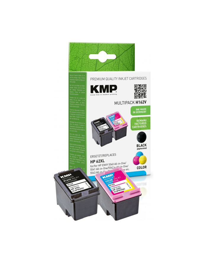 Kmp H162V opakowanie BK/Color komp. z HP C2P05AE/C2P07AE (17414005) główny