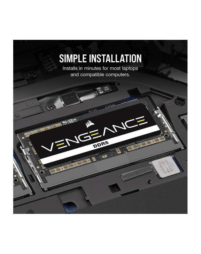 Corsair Vengeance Sodimm Ddr55200 32Gb Cl44 Single Channel (1 Sztuk) (CMSX32GX5M1A5200C44) główny