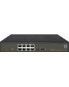 Levelone Ges 2110P Łącza Sieciowe Zarządzany L2 Gigabit Ethernet (10 100 1000) Obsługa Poe Czarny (GES2110P) - nr 17