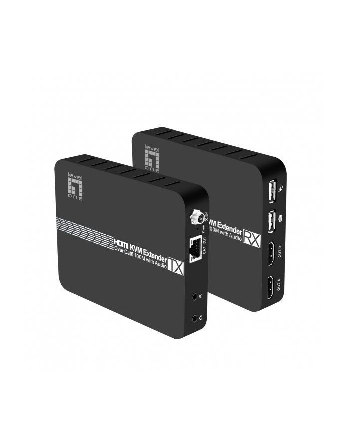 Levelone Hve-8110 Hdmi Over Cat.6 Extender Kit 4K.100 Meter Usb Extension (Hve8110) główny