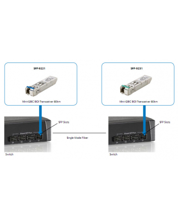 Levelone Sfp-9221 - Sfp (Mini-Gbic) Transceiver Module Gige (SFP9221)