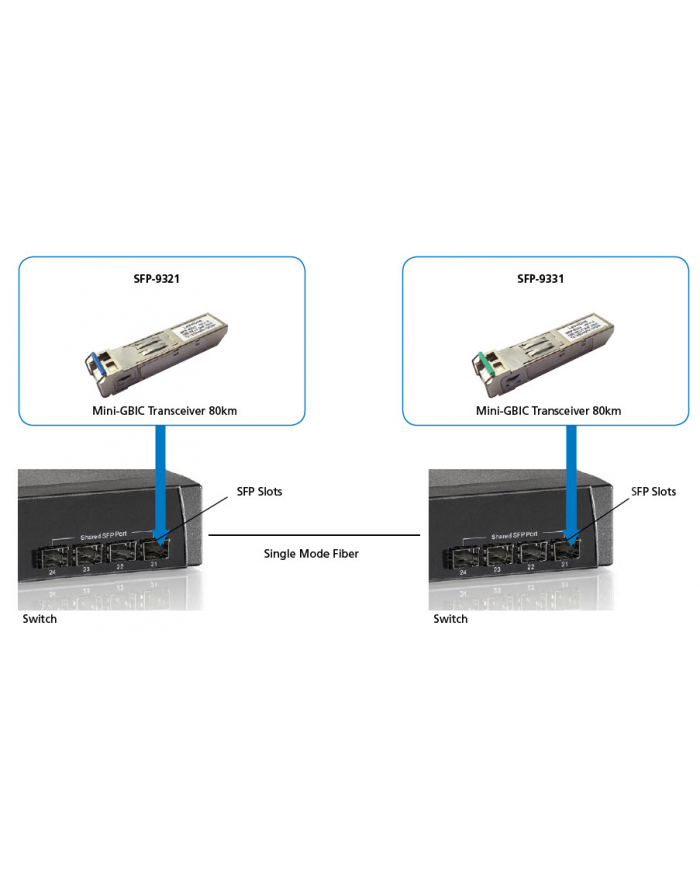 Levelone Sfp-9321 - Sfp (Mini-Gbic) Transceiver Module Gige (SFP9321) główny