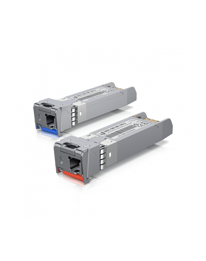 Ubiquiti UACC-OM-SM-10G-S-20 | Moduł SFP+ | BIDI, SM, Simplex LC, 10Gbps, 10km główny