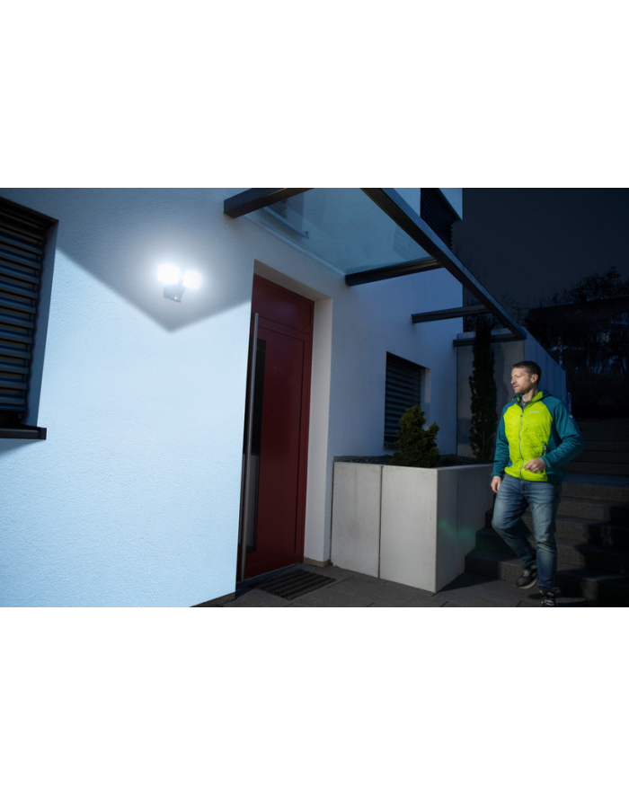 Brennenstuhl Reflektor Led Wifi Z Czujnikiem Ruchu 3500Lm Duo WFD3050P główny