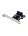 Conceptronic Kontroler SATA EMRICK 4-Port-SATA-PCIe-Adapter mit SATA-Kabel EMRICK03G PCIe - nr 1