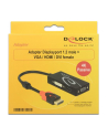 Delock Displayport Adapter 1.2 Męski > Vga / Hdmi Dvi Żeński 4K Pasywny Czarny - nr 6