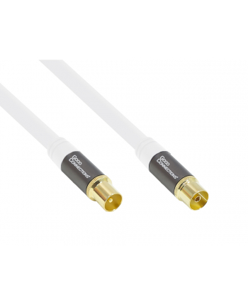 GOOD CONNECTIONS  GC-M2050 SMARTFLEX TV KABEL ANTENOWY, 30 M, IEC/WTYCZKA KONCENTRYCZNA DO GNIAZDA, 4-KROTNE EKRANOWANIE/120DB/75 OMÓW, POZŁACANE ZŁĄC