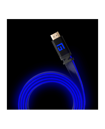 Floating Grip 1.5M High-Speed Led Hdmi Cable V2.1 - Blue