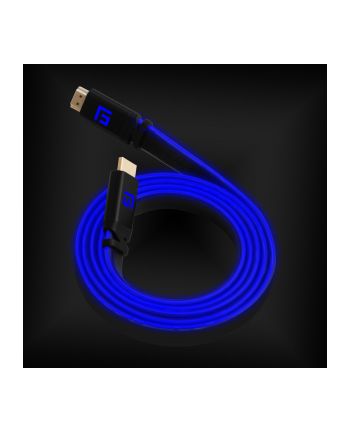 Floating Grip 1.5M High-Speed Led Hdmi Cable V2.1 - Blue