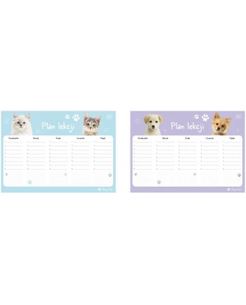 interdruk Plan lekcji A4 Puppy Sing