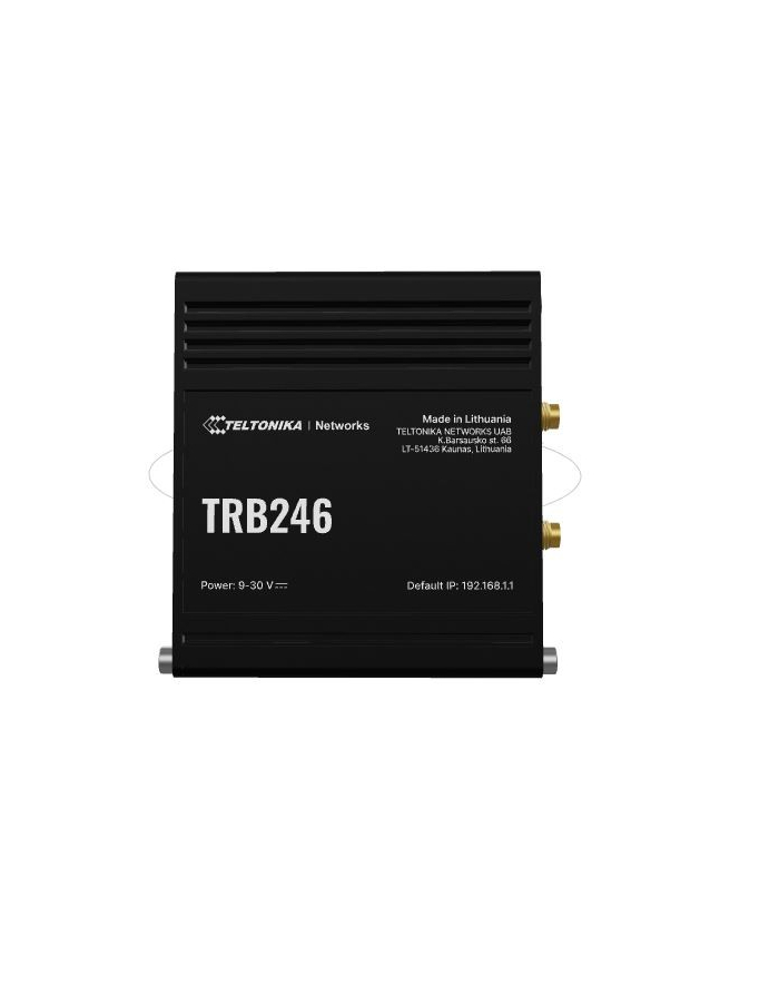 teltonika Bramka LTE TRB246  (Cat4), 3G, 2G, 2xSIM RS232/485, Ethernet główny