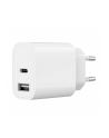 GEMBIRD 2-portowa uniwersalna ładowarka USB A+C 2.4 A kolor biały - nr 1