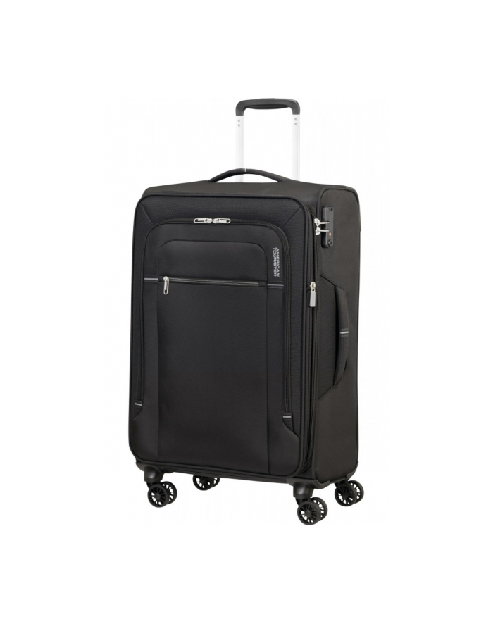 american tourister Walizka Crosstrack 67/24 TSA czarno-szara główny