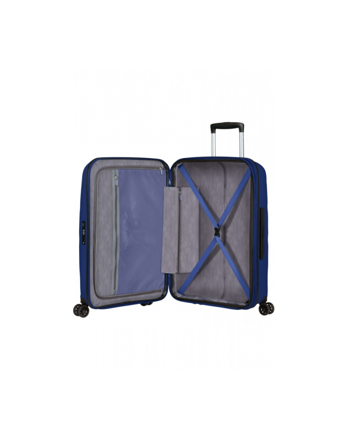 american tourister Walizka Bon Air Dlx 66/24 TSA midnight navy główny