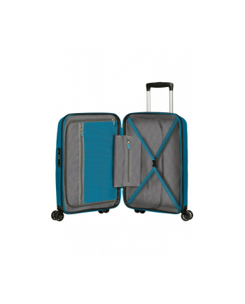 american tourister Walizka Bon Air Dlx 55/20 TSA seaport blue