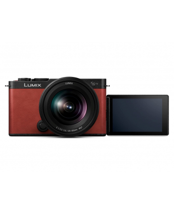Aparat cyfrowy Panasonic LUMIX S9 Crimson Red + R 20-60mm