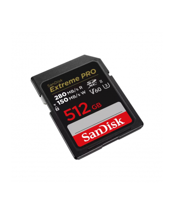 SANDISK SDSDXEP-512G-GN4IN KARTA SANDISK EXTREME PRO SDXC 512GB - 280/150 MB/s V60 UHS-II