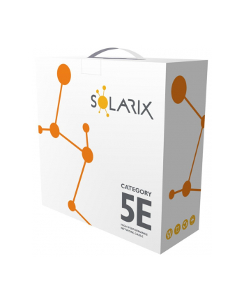 Solarix Instalační Venkovní Ftp, Cat5E, Drát, Pe, Box 100M Sxkd-5E-Ftp-Pe (27724192)