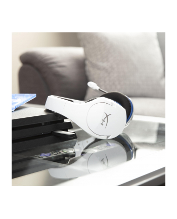 HyperX Cloud Stinger Core Wireless PlayStation Biało-Niebieski (4P5J1AA)