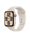 Apple Watch SE GPS+Cellular Koperta 44mm Z Aluminium W Kolorze Księżycowej Poświaty Z Opaską Sportową W Kolorze Księżycowej Poświaty (MRGX3QCA) - nr 2