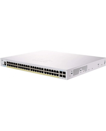 Cisco switch CBS250-48PP-4G, 48xGbE RJ45, 4xSFP, PoE+, 195W (CBS25048PP4GEURF)