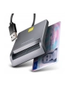 axagon Czytnik kart identyfikacyjnych CRE-SM3T USB, kabel 1,3m - nr 8