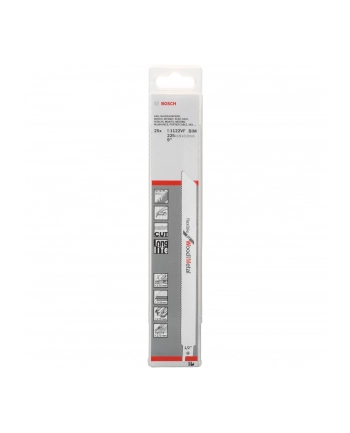 bosch powertools Bosch sabre saw blade S 1122 VF Flexible for Wood and Metal, 25 pieces (length 225 mm)