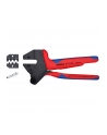 KNIPEX Crimping system pliers 97 43 66 EVO, crimping pliers (red/blue, for MC4 EVO 2 solar connectors) - nr 6